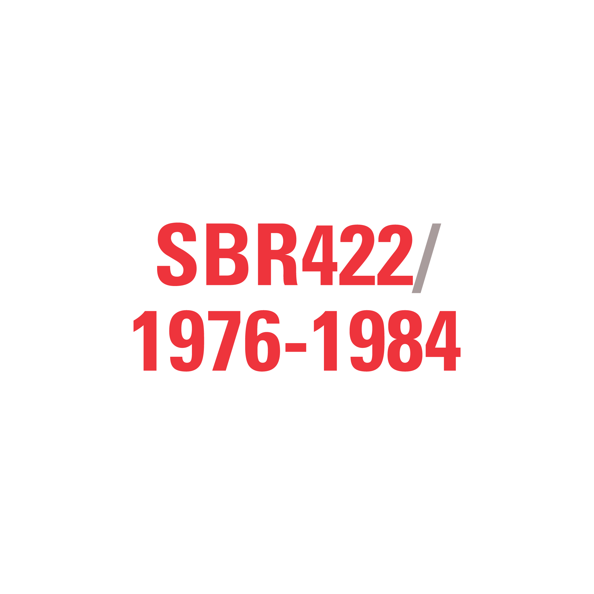 SBR422 1976-1984